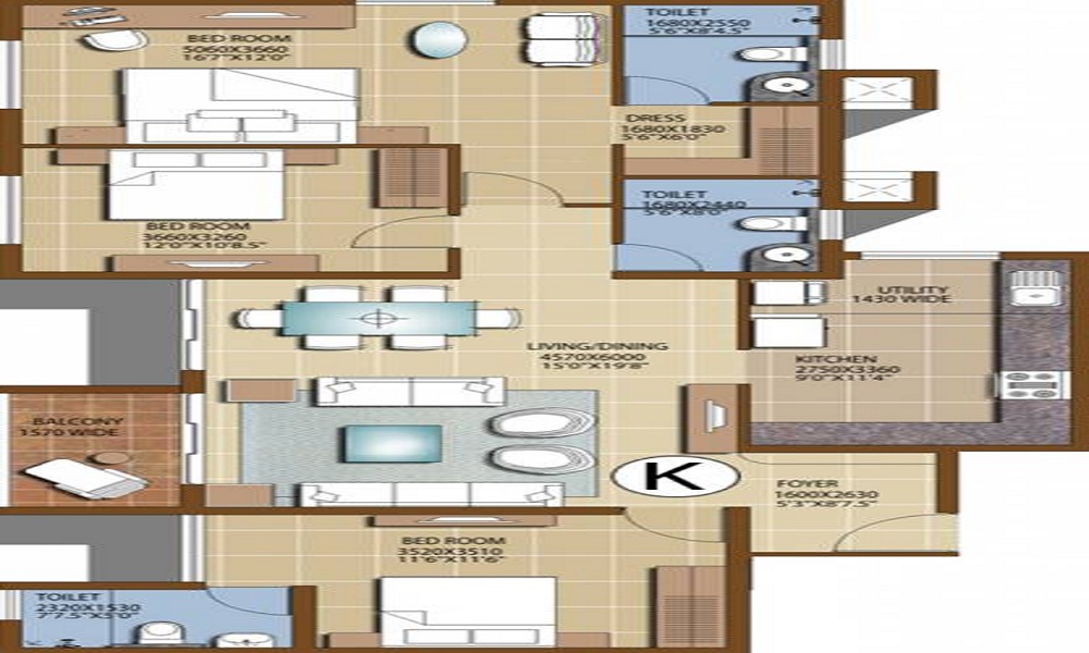 Sterling Infinia Floor Plan
