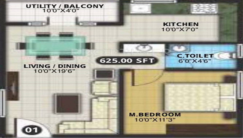 SNR Verity Floor Plan