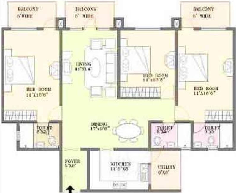 Esteem Heritage Floor Plan