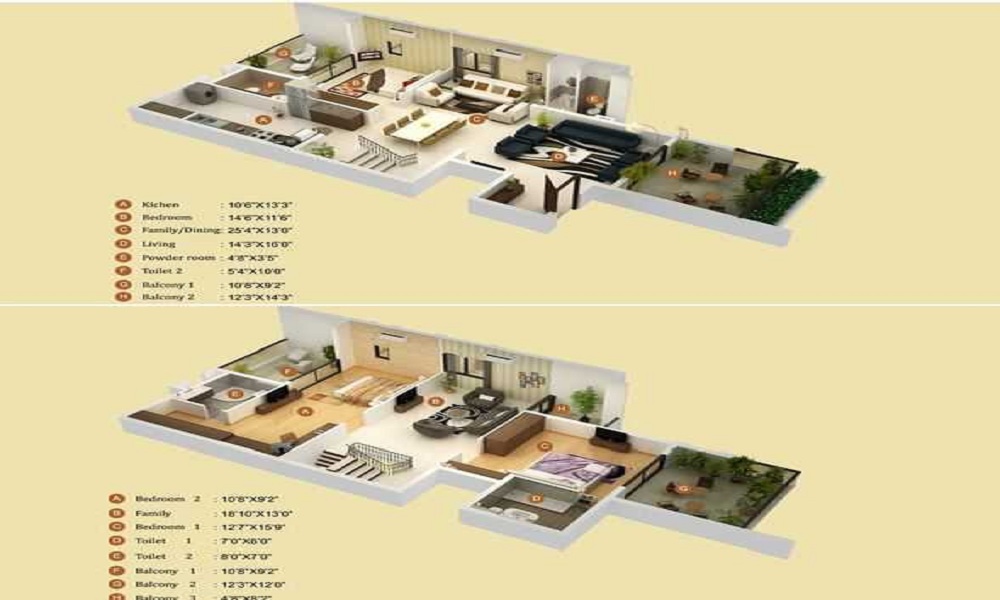 Arun Auroville Floor Plan