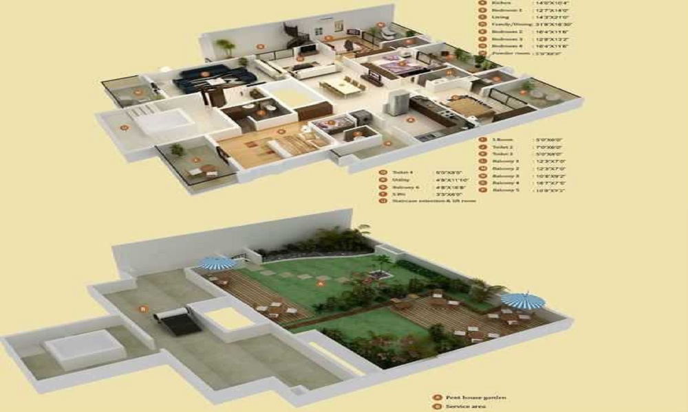 Arun Auroville Floor Plan