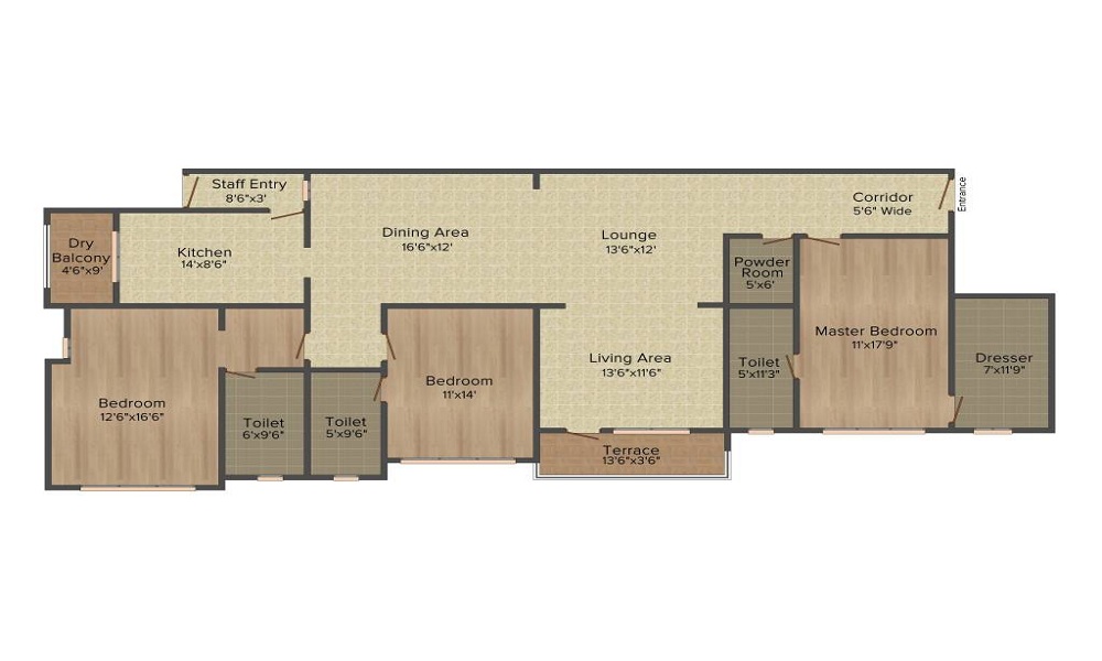 Mittal Mermit Auriga Floor Plan