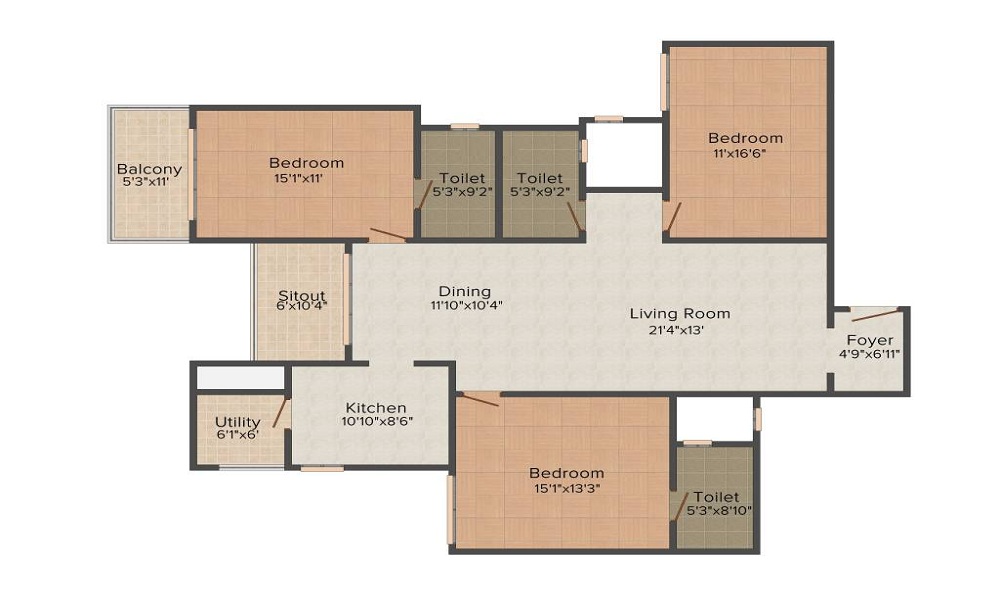 Sobha Indraprastha Floor Plan