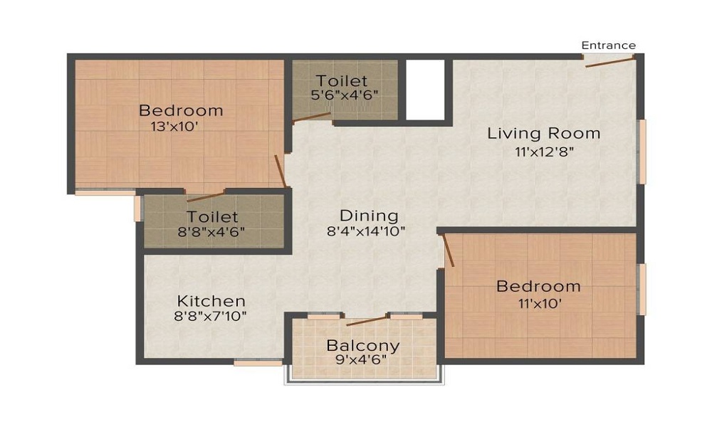 SLV Sapphire Floor Plan