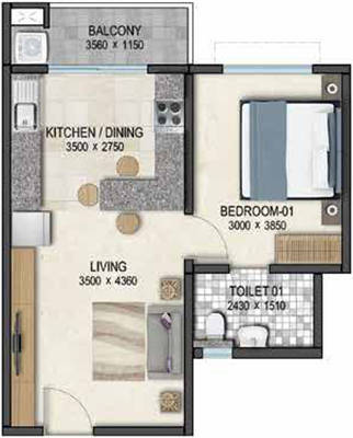 Sobha Dream Acres Floor Plan