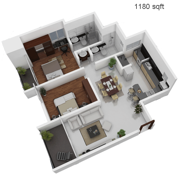 Shivaganga Silver Line Floor Plan