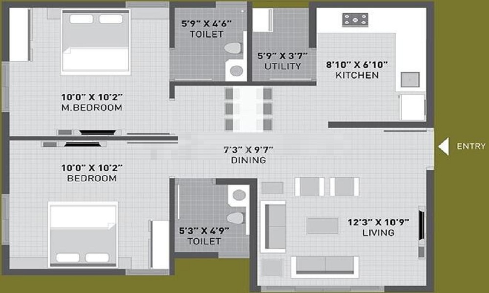 Arvind Sporcia Floor Plan