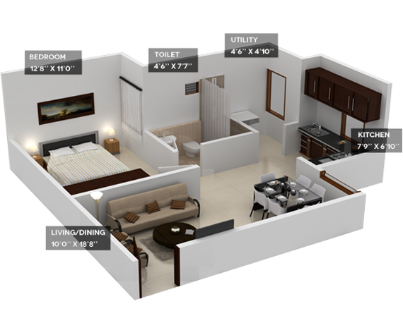 Provident Housing Harmony Floor Plan