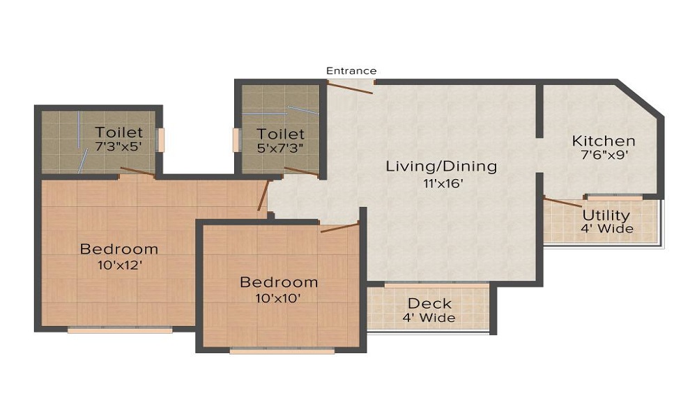 Shriram Greenfield Floor Plan