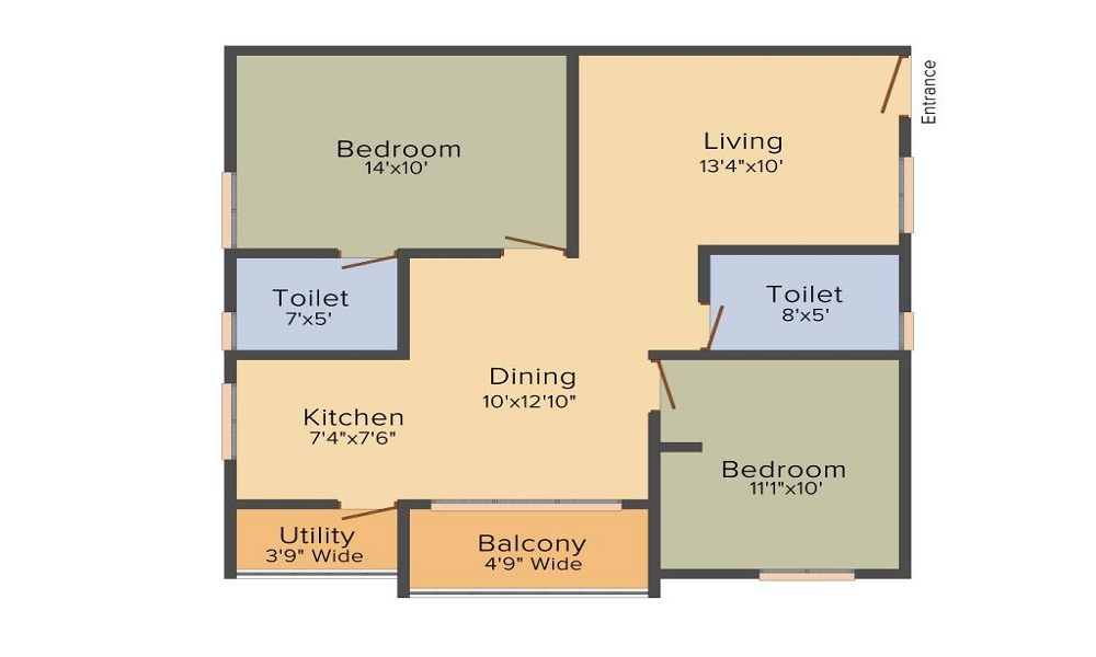 NCN Diamond Floor Plan