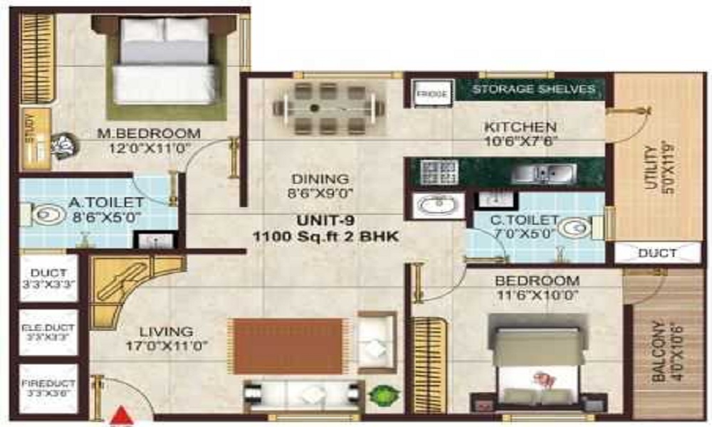 GK Meadows Floor Plan