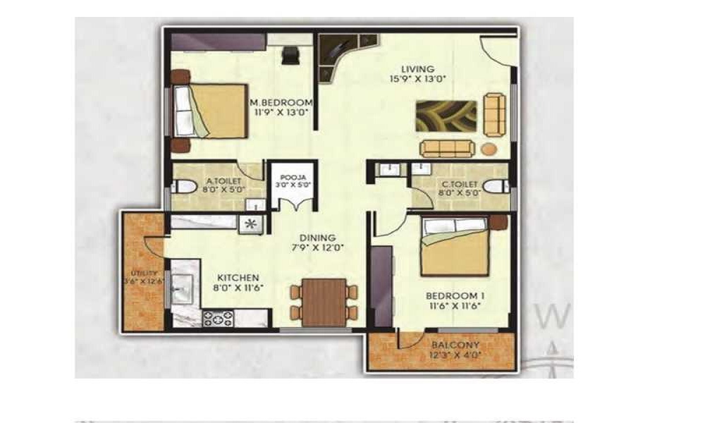 Avani Gardens Floor Plan