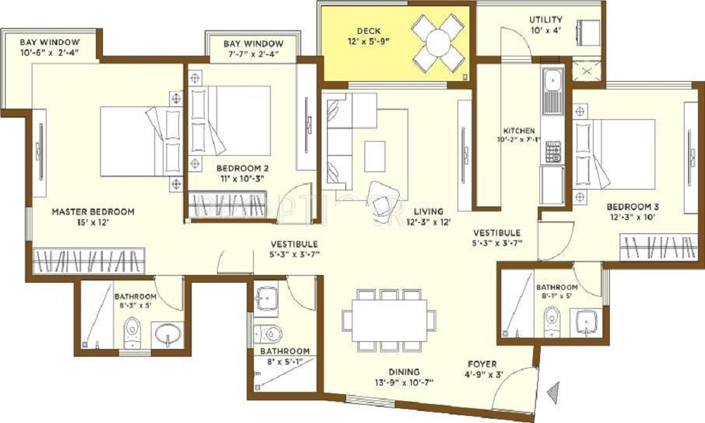 HM Gladiolus Floor Plan