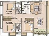 Aditya Swapnalok Apartments Floor Plan