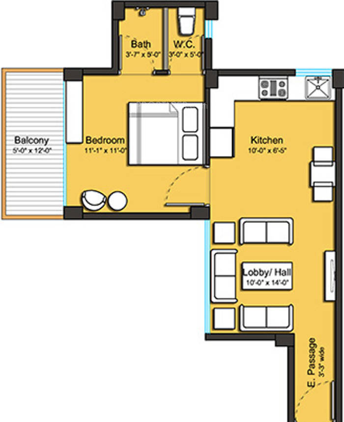 Tulip Lemon Floor Plan