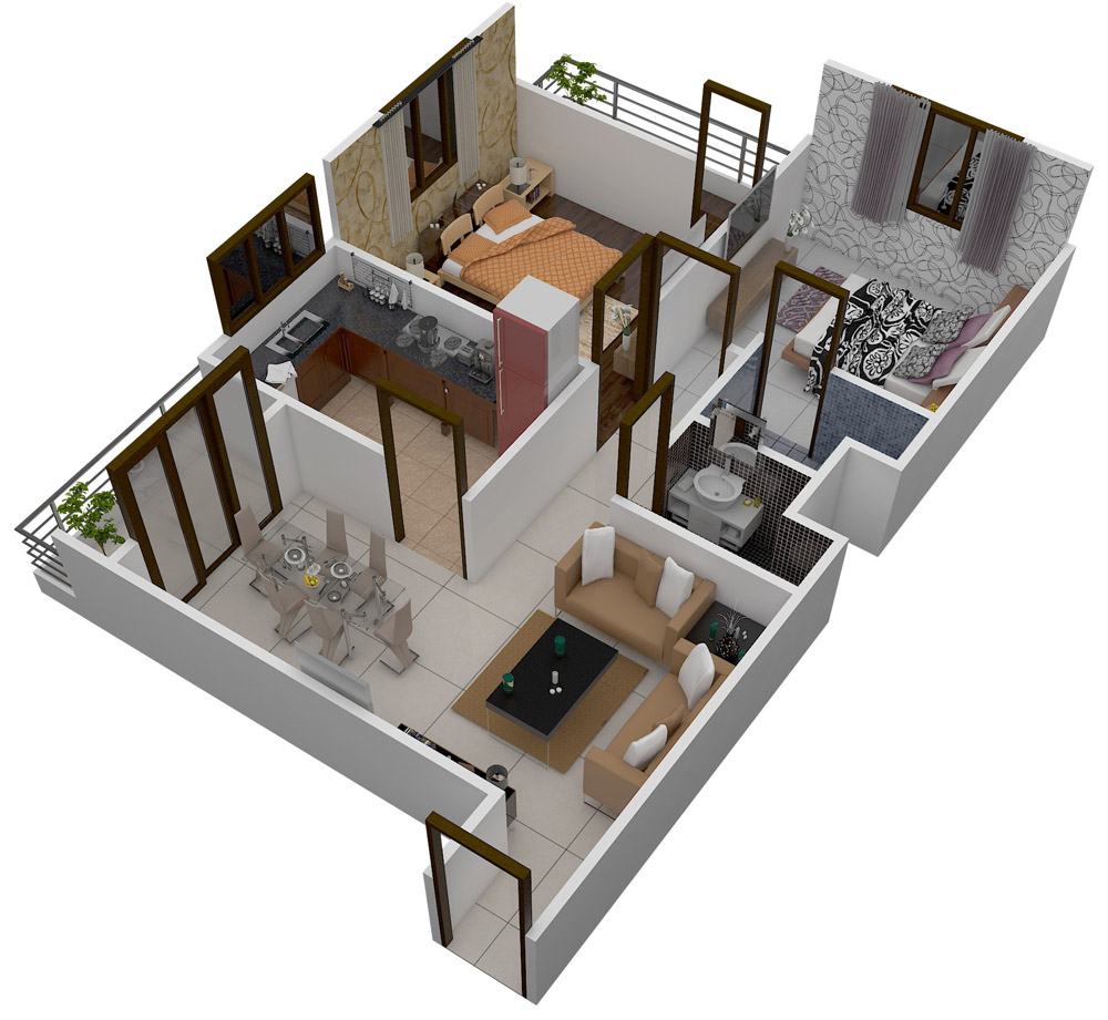 Bab Dada Amrutha Dhara Floor Plan
