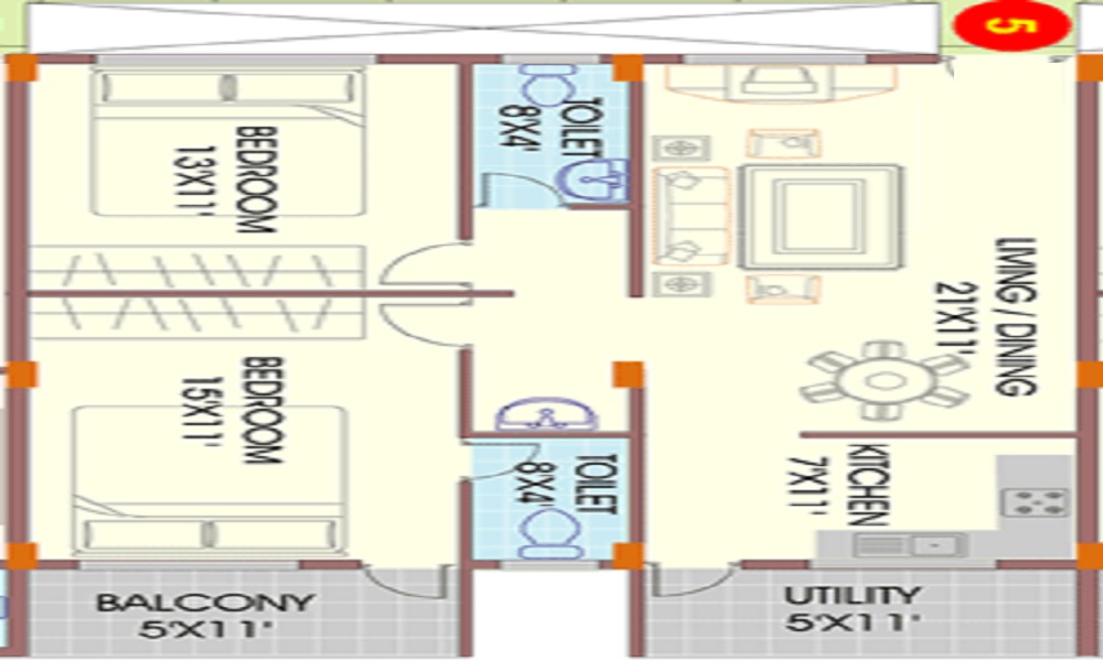 Mahaveer Marvel Floor Plan
