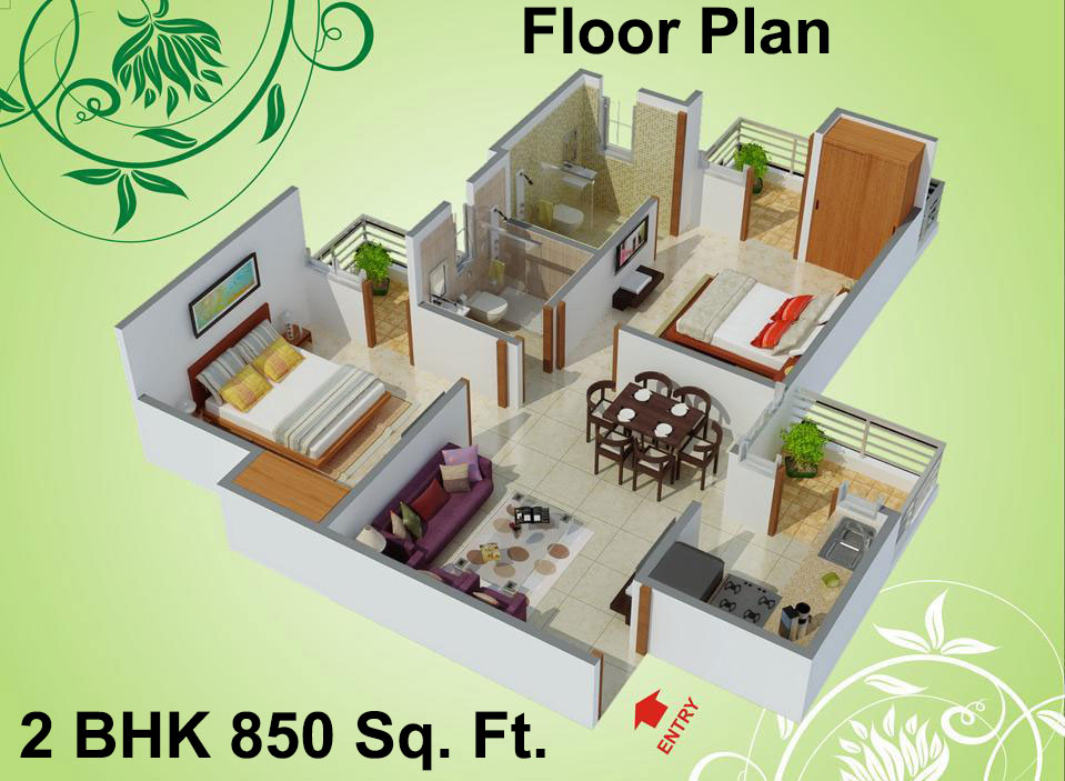DS Max Solitaire Floor Plan