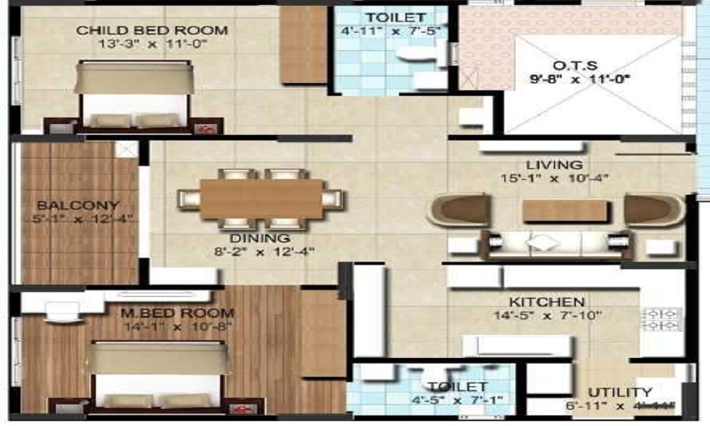 DSR Waterscape Floor Plan
