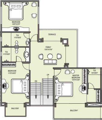 Kolte Patil Maple Leaves Floor Plan
