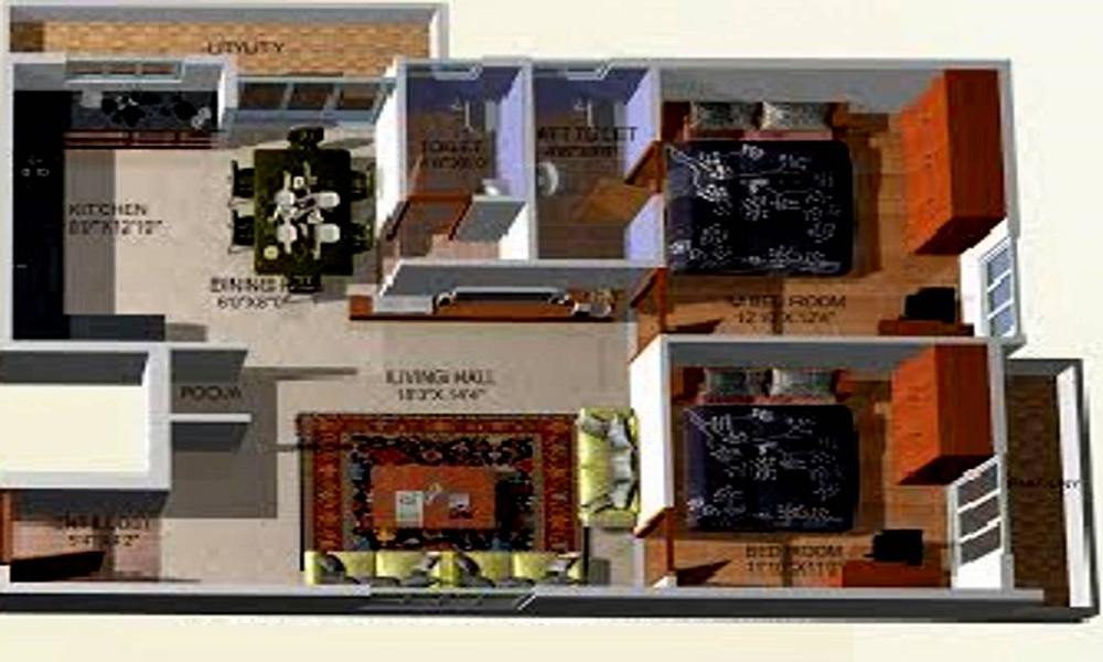 Akshaya Classic Homes Floor Plan