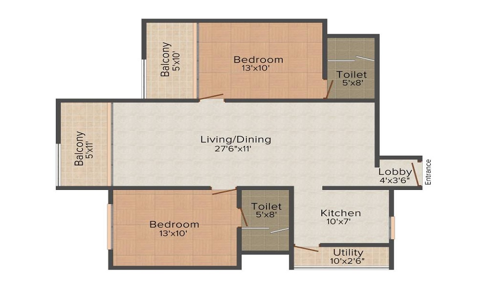 Samruddhi Rhythm Floor Plan