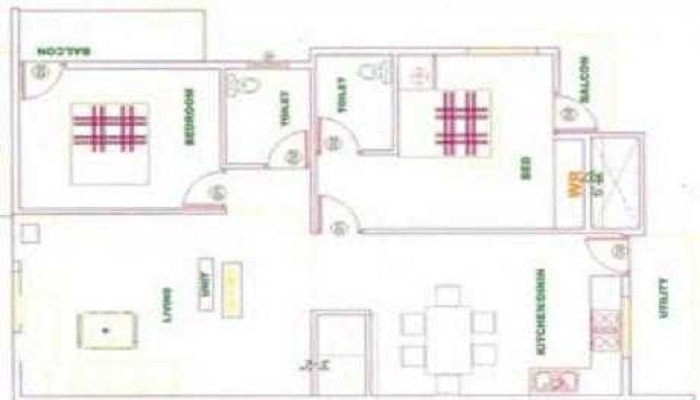 Aashish Pragathi Floor Plan