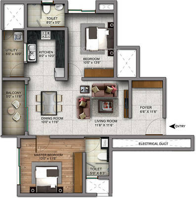 Century Infiniti Floor Plan