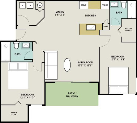 I1 SLR Residency Floor Plan