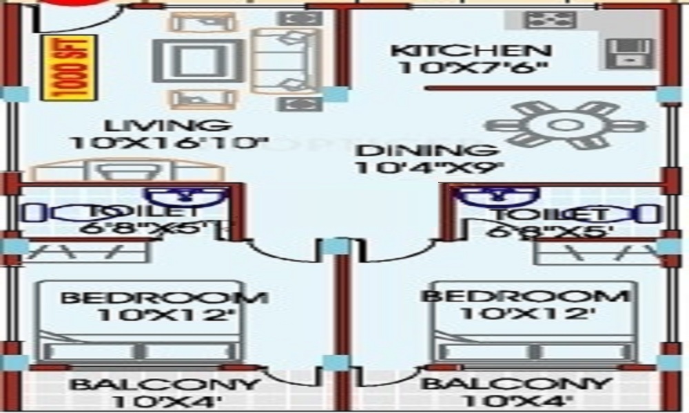 Mahaveer Tuscan Floor Plan