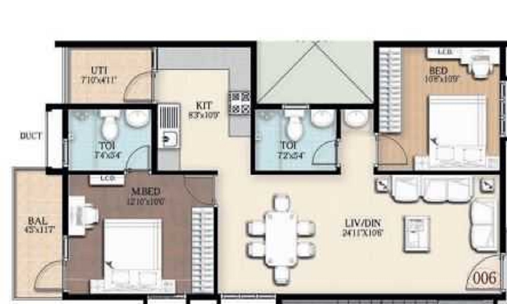 Trifecta Starlight Floor Plan