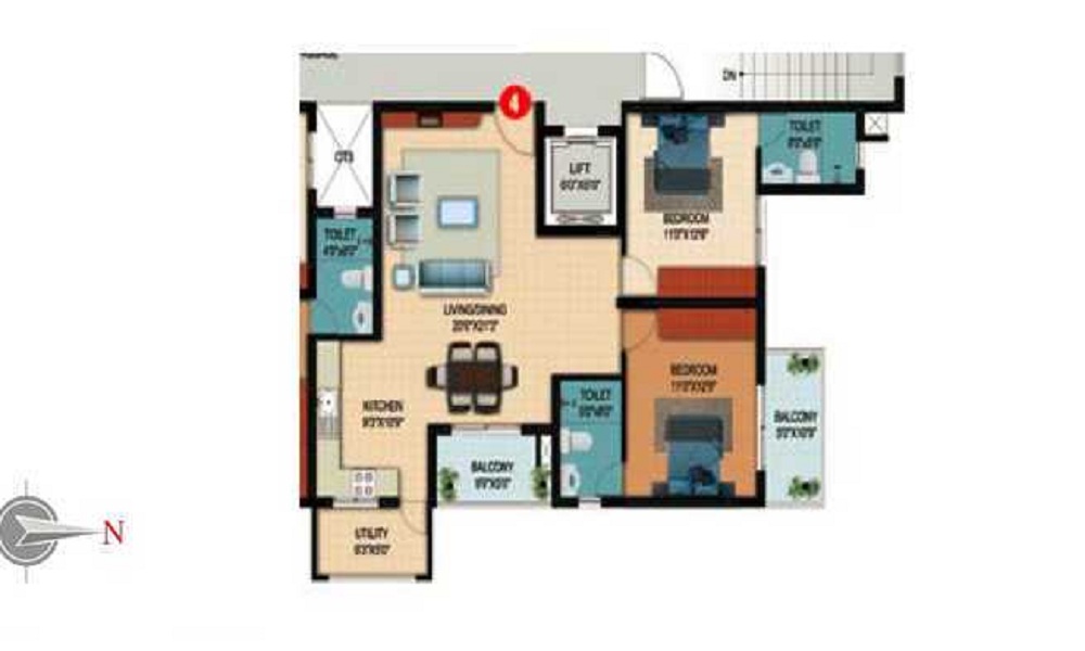Veracious Zarita Floor Plan