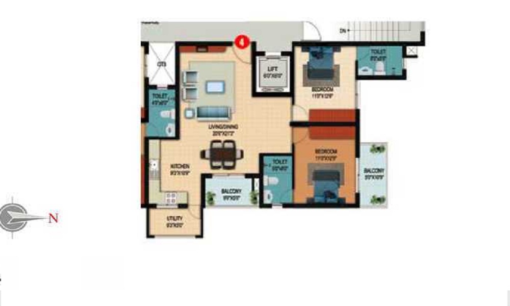 Veracious Zarita Floor Plan
