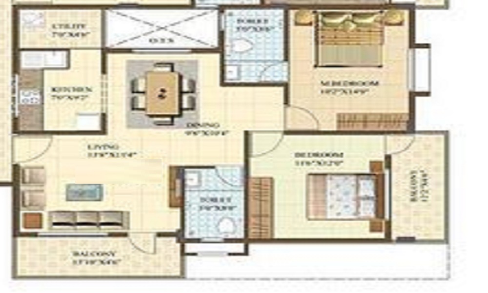 Chalukya Residency Floor Plan
