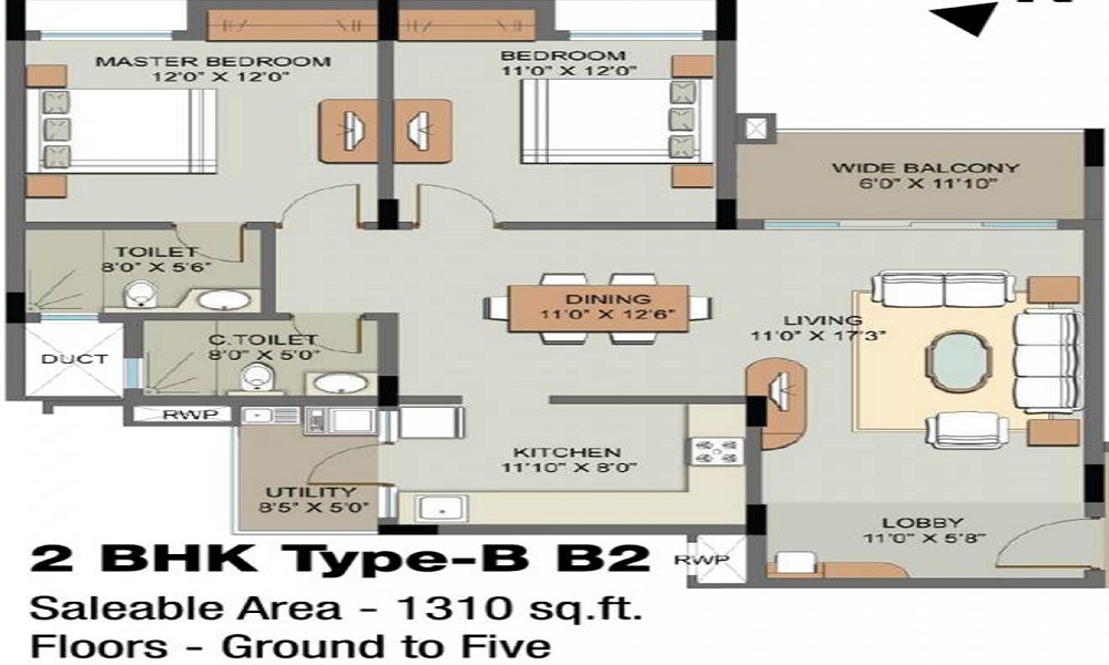 Abodh Valmark Floor Plan