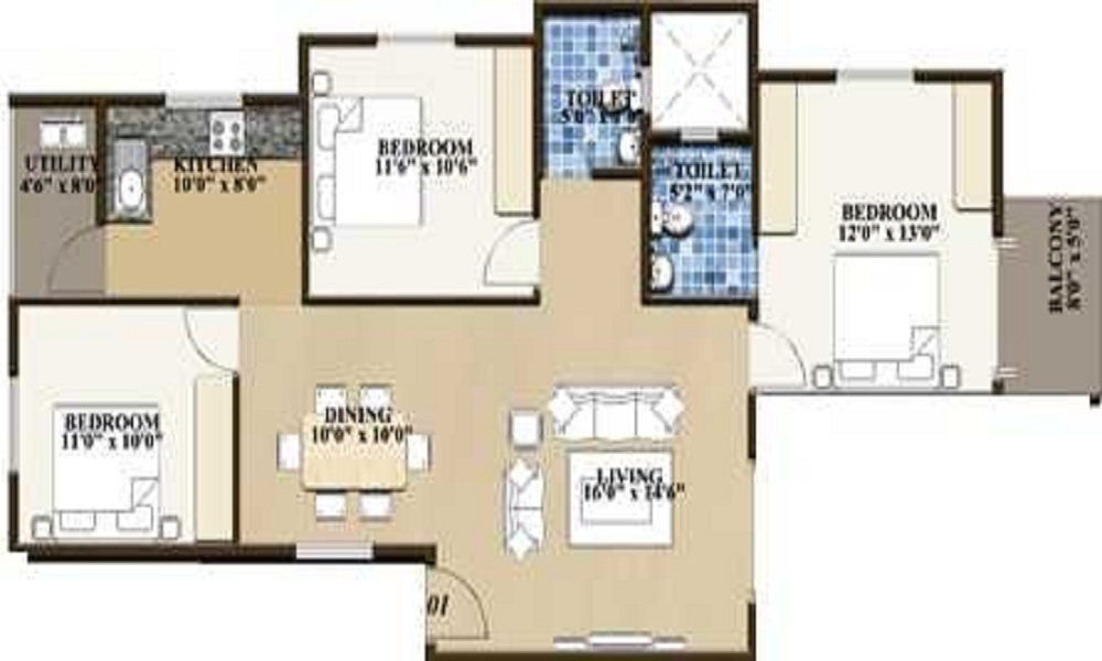Confident Phoenix Floor Plan