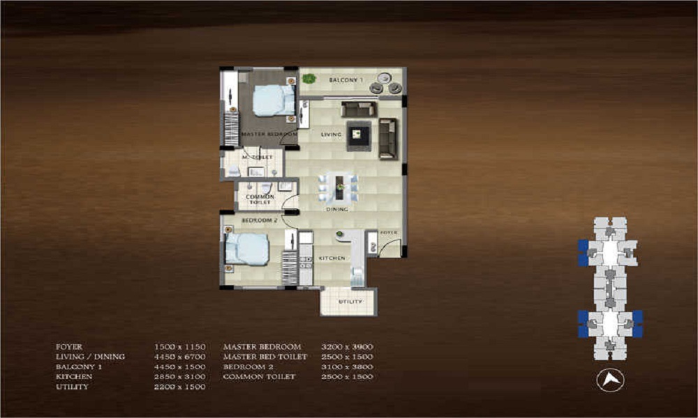 Bren Paddington Floor Plan