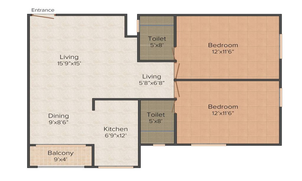 Karan The Mark Residences Floor Plan