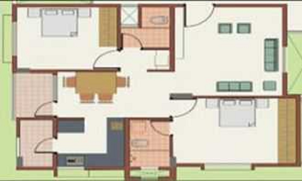 Keerthi Flora Floor Plan