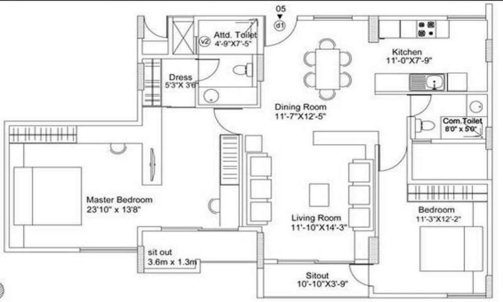 ND Passion Floor Plan