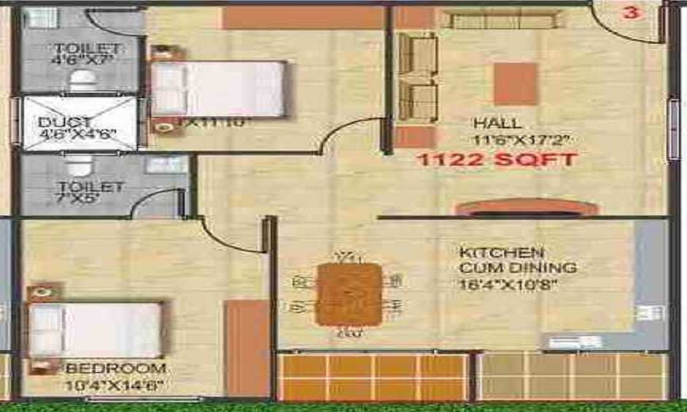 Sri Sai Sapphire Floor Plan