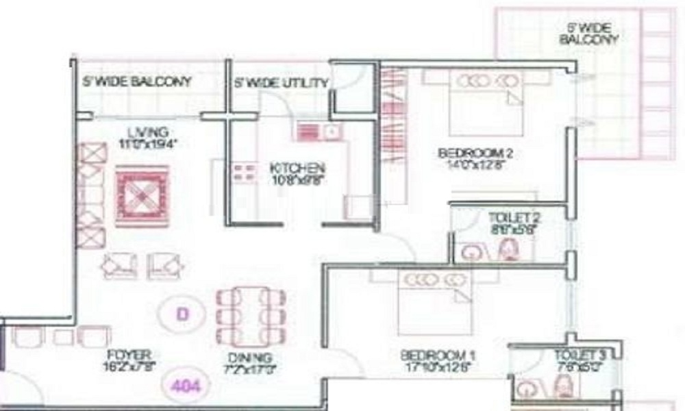 Donata Bliss Floor Plan