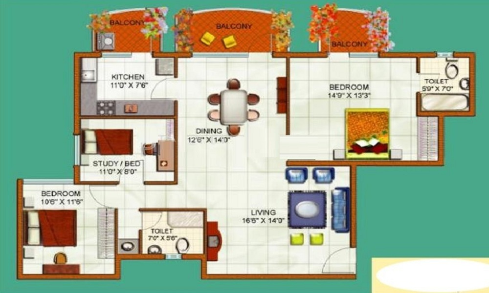 Royal Legend Floor Plan