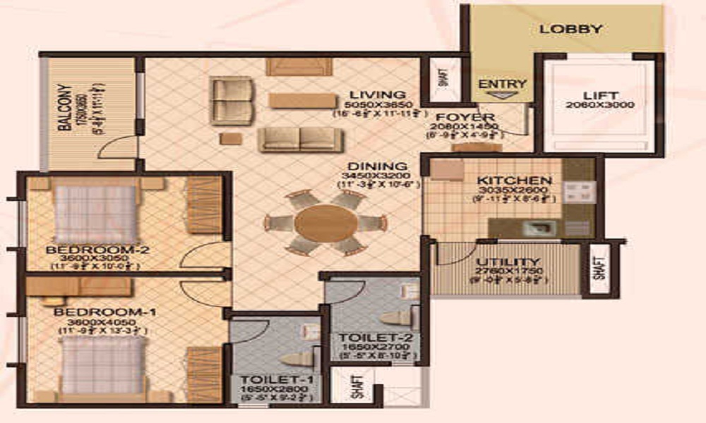 Sobha Ruby Floor Plan