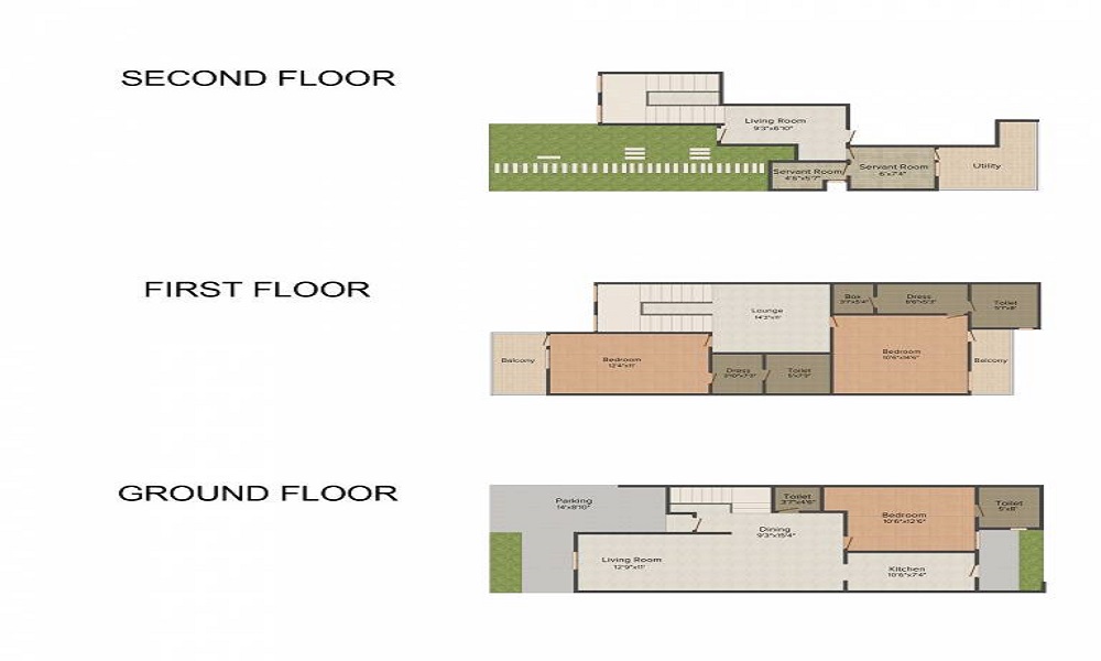 Amrapali Leisure Valley Floor Plan