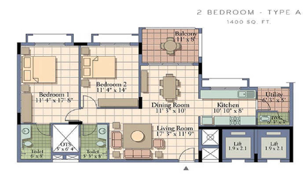 UKN Belvista Floor Plan