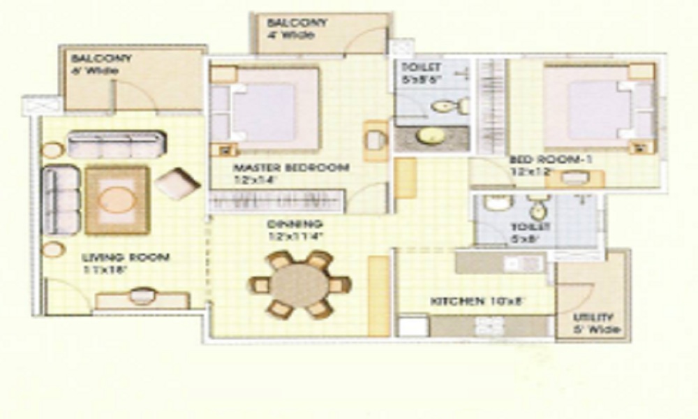 Aisshwarya Excellency Floor Plan