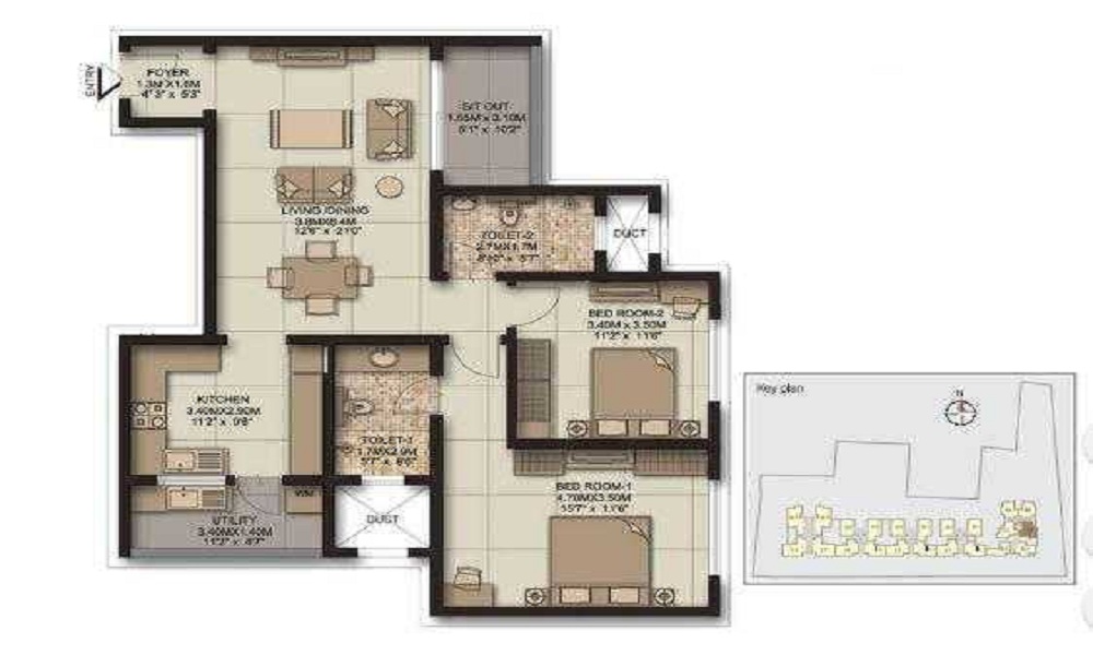 Sobha Habitech Floor Plan
