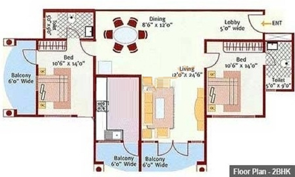 Gopalan Jewels Floor Plan