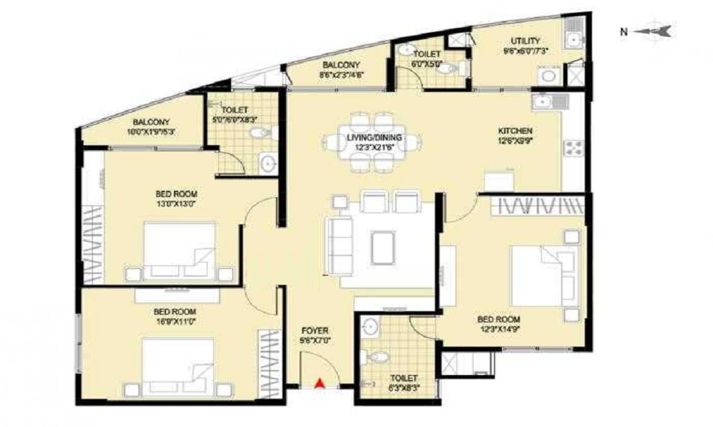 Klassik Landmark Floor Plan
